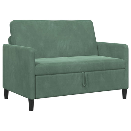 Soffa med förvaring Havgrön 122 x 78 x 87 cm Polyester