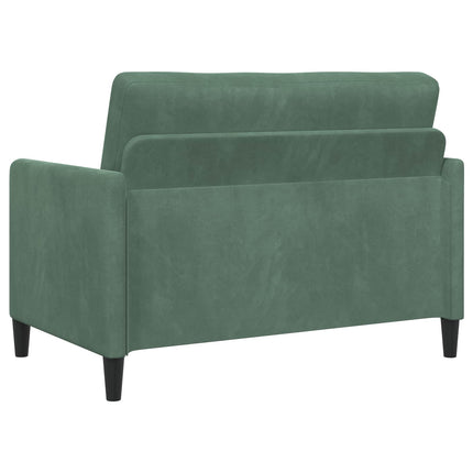 Soffa med förvaring Havgrön 122 x 78 x 87 cm Polyester