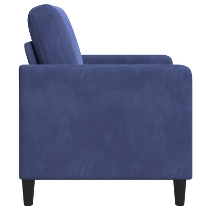 Soffa med förvaring Polisblå 122 x 78 x 87 cm Polyester