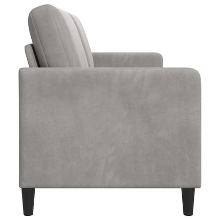 Soffa med förvaring Ljusgrå 152 x 78 x 87 cm Polyester