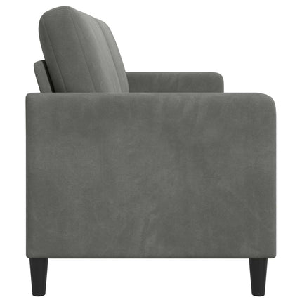 Soffa med förvaring Mörkgrå 152 x 78 x 87 cm Polyester
