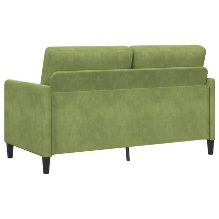 Soffa med förvaring Ljusgrön 152 x 78 x 87 cm Polyester