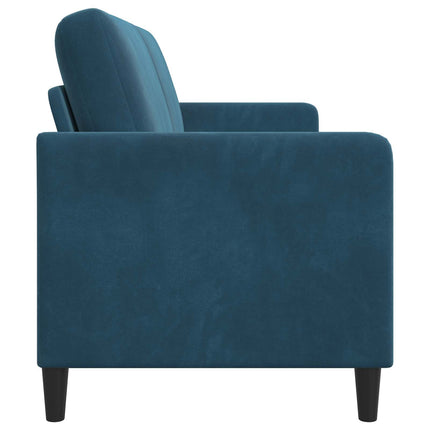 Soffa med förvaring Blå 152 x 78 x 87 cm Polyester