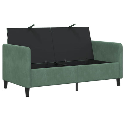 Soffa med förvaring Havgrön 152 x 78 x 87 cm Polyester