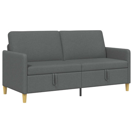 Soffa med förvaring Mörkgrå 172 x 78 x 87 cm Polyester