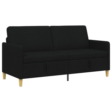 Soffa med förvaring Svart 172 x 78 x 87 cm Polyester