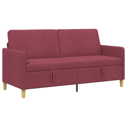 Soffa med förvaring Vinröd 172 x 78 x 87 cm Polyester
