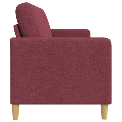 Soffa med förvaring Vinröd 172 x 78 x 87 cm Polyester