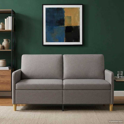 Soffa med förvaring Taupe 172 x 78 x 87 cm Polyester