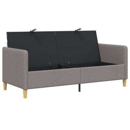 Soffa med förvaring Taupe 172 x 78 x 87 cm Polyester