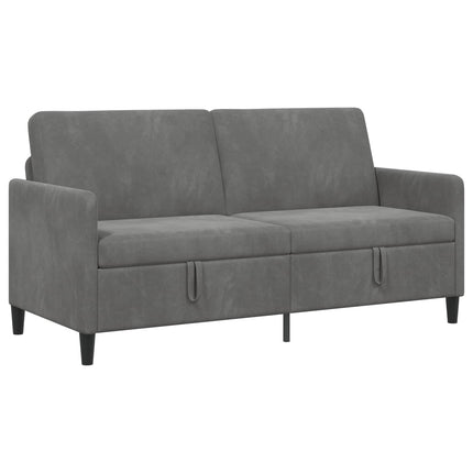Soffa med förvaring Mörkgrå 172 x 78 x 87 cm Polyester