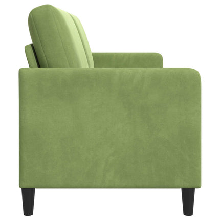 Soffa med förvaring Ljusgrön 172 x 78 x 87 cm Polyester