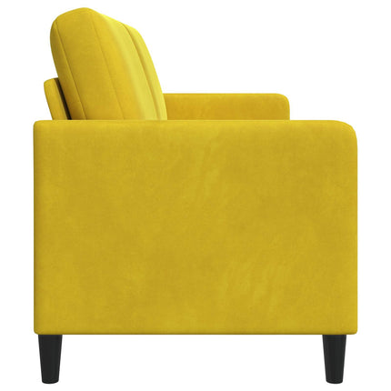 Soffa med förvaring Gul 172 x 78 x 87 cm Polyester
