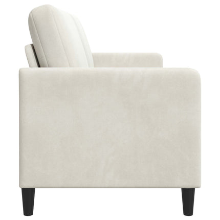 Soffa med förvaring Gräddvit 172 x 78 x 87 cm Polyester