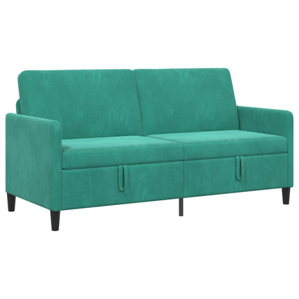 Soffa med förvaring Turkos 172 x 78 x 87 cm Polyester