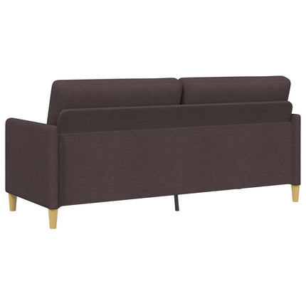 Soffa med förvaring Mörkbrun 192 x 78 x 87 cm Polyester