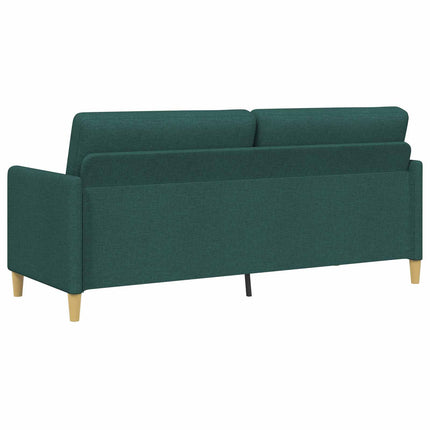 Soffa med förvaring Mörkgrön 192 x 78 x 87 cm Polyester