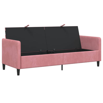 Soffa med förvaring Rosa 192 x 78 x 87 cm Polyester