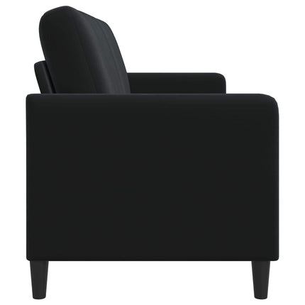 Soffa med förvaring Svart 192 x 78 x 87 cm Polyester