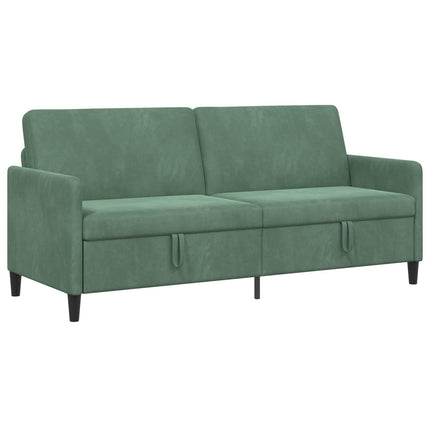 Soffa med förvaring Havgrön 192 x 78 x 87 cm Polyester
