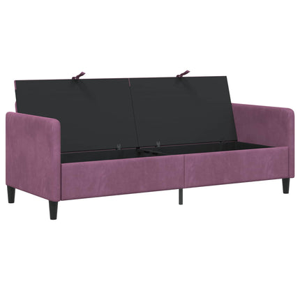 Soffa med förvaring Lila 192 x 78 x 87 cm Polyester