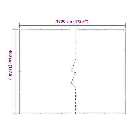 Växtskydd Transparent 4 x 12 m PE