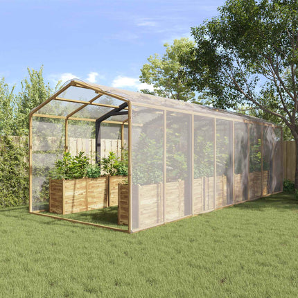 Växtskydd Transparent 6 x 6 m PE