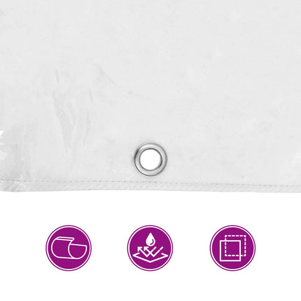 Växtskydd Transparent 10 x 1,5 m PVC