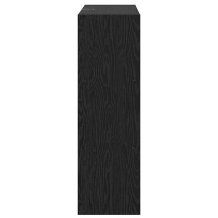 Bokhylla Svart ek 102 x 32 x 102 cm