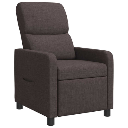 Recliner Mörkbrun Tyg