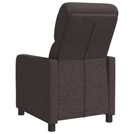 Recliner Mörkbrun Tyg