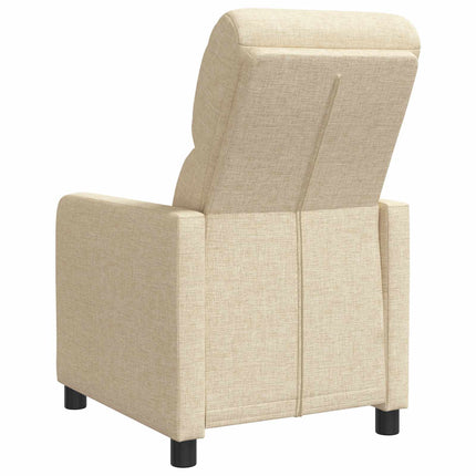 Recliner Gräddvit Tyg