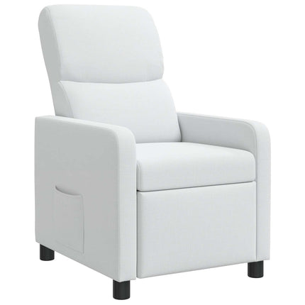 Recliner Vit Tyg