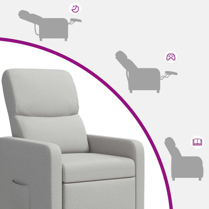Recliner Moln Grå Tyg