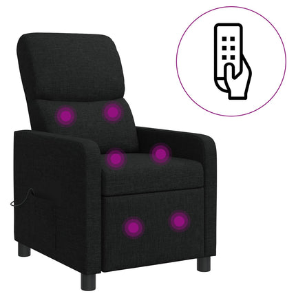 Recliner Svart Tyg