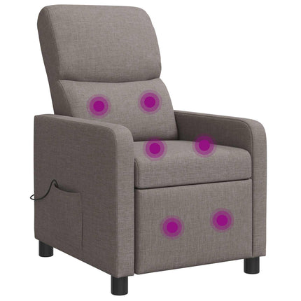 Massagefåtölj Taupe