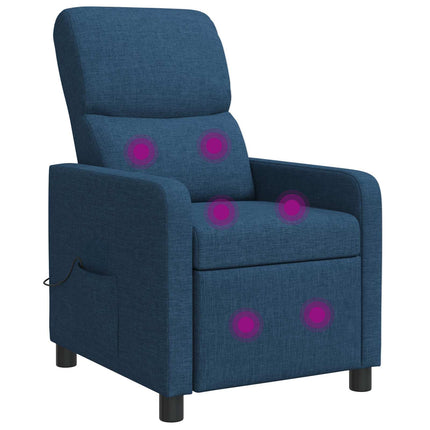 Recliner Blå Tyg
