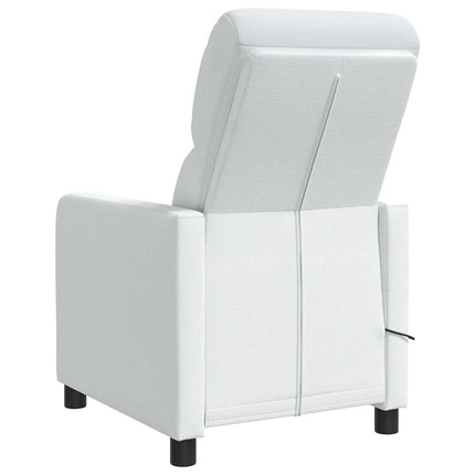 Recliner Vit Tyg