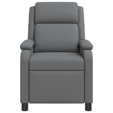 Recliner Grå Konstläder