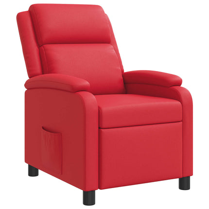 Recliner Röd Konstläder