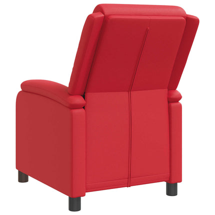 Recliner Röd Konstläder