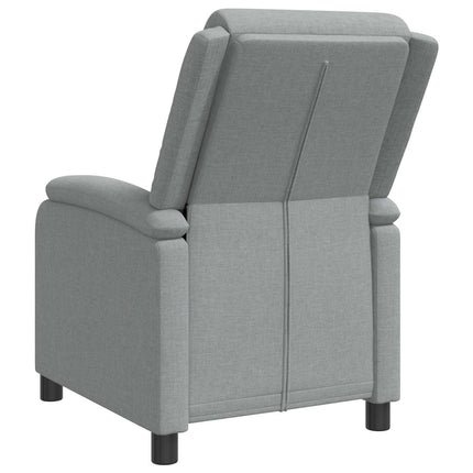 Recliner Ljusgrå Tyg