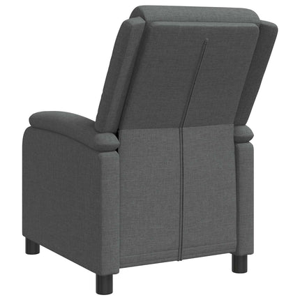 Recliner Mörkgrå Tyg