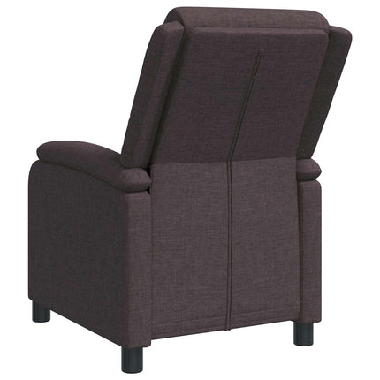 Recliner Mörkbrun Tyg