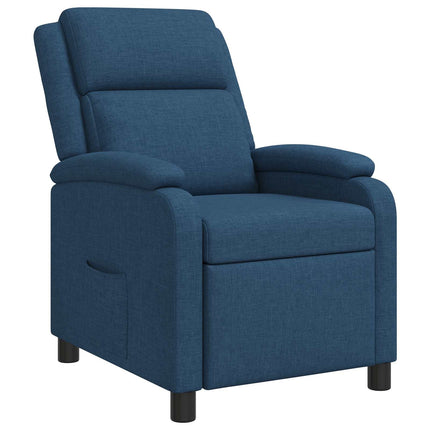 Recliner Blå Tyg