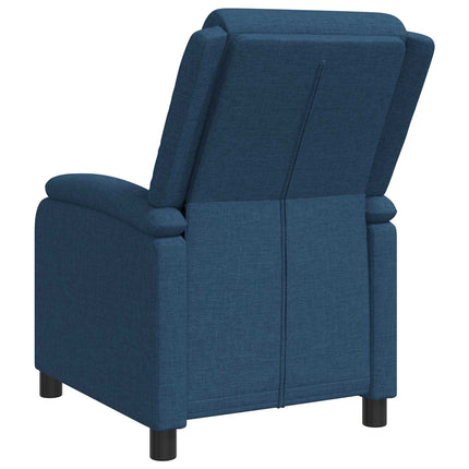 Recliner Blå Tyg