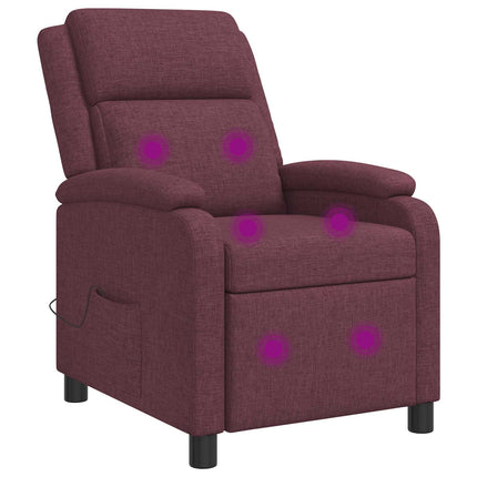 Massagefåtölj Lila Tyg