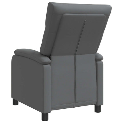 Recliner Grå Konstläder
