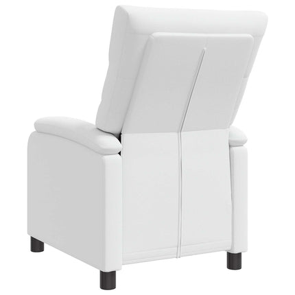Recliner Vit Konstläder
