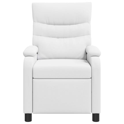 Recliner Vit Konstläder